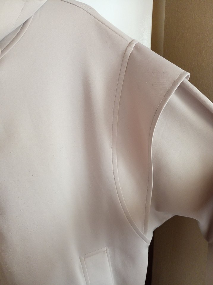 Bej Kapüşonlu Fermuarlı Kadın Ceket - Görsel 5