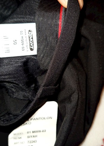 siyah erkek pantolonu - Görsel 3