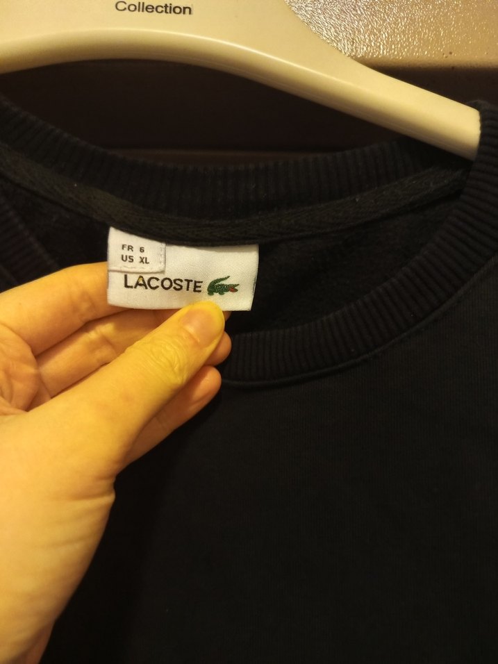 Erkek Mavi Siyah Sweatshirt, Rahat Kesim - Görsel 3