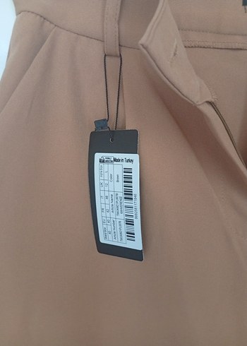 40 Beden Bej (sütlü kahve) Kumaş Pantolon
