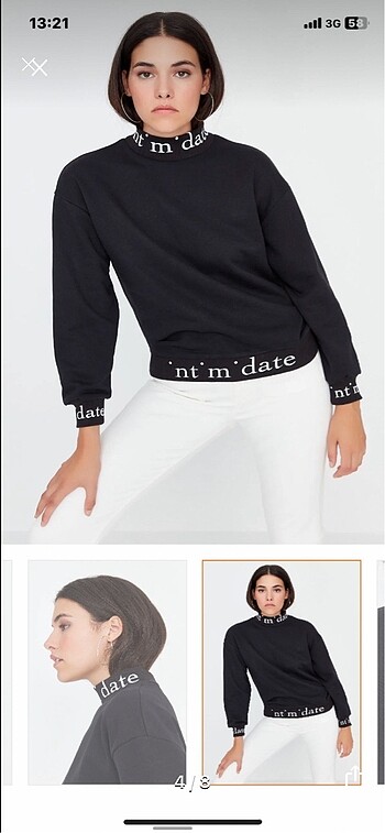 xs Beden siyah Renk Kadın sweatshirt