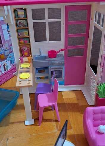 Beden Renk Barbie portatif evi