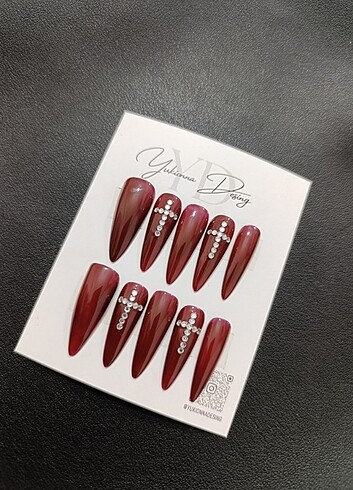 Jel Görünümlü Takma Tırnak  - Görsel 5