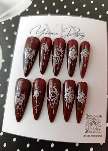 Jel Görünümlü Takma Tırnak  - Görsel 10