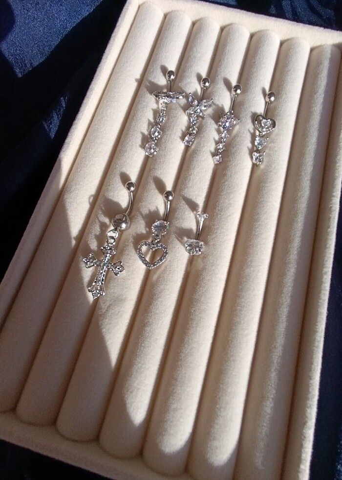 Çelik Göbek Piercing  - Görsel 2