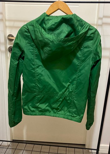 LOFT MARKA YEŞİL RÜZGARLIK&YAĞMURLUK Fermuarlı Kadın Ceket - Görsel 8