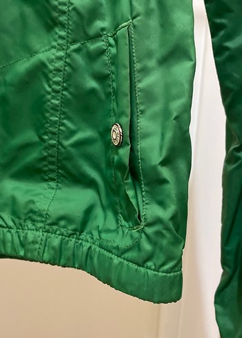 LOFT MARKA YEŞİL RÜZGARLIK&YAĞMURLUK Fermuarlı Kadın Ceket - Görsel 4