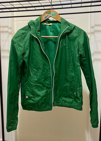 LOFT MARKA YEŞİL RÜZGARLIK&YAĞMURLUK Fermuarlı Kadın Ceket - Görsel 2