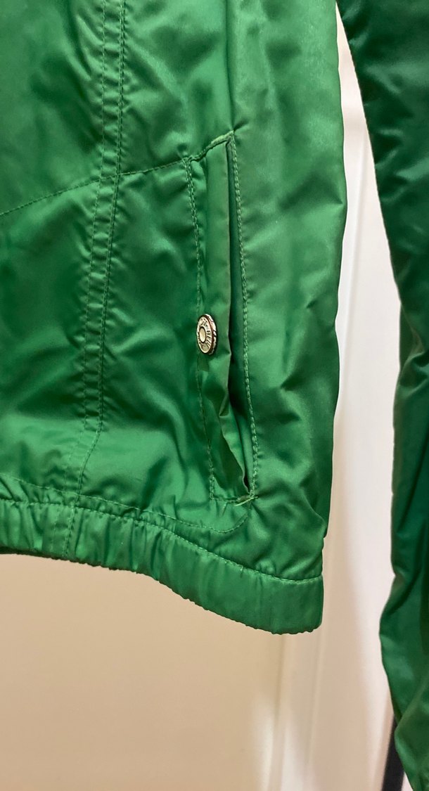LOFT MARKA YEŞİL RÜZGARLIK&YAĞMURLUK Fermuarlı Kadın Ceket - Görsel 4
