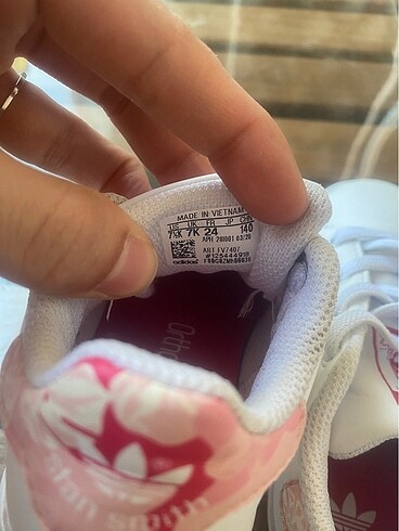 24 Beden beyaz Renk ADIDAS STANSMITH 24 no BEBEK AYAKKABI