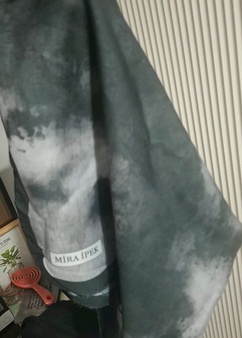 yeşil renkli şal - Görsel 3