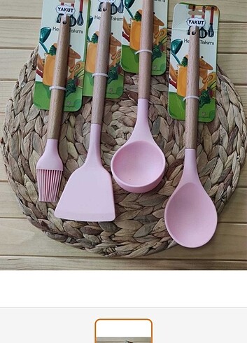 Spatula ve kepçe seti