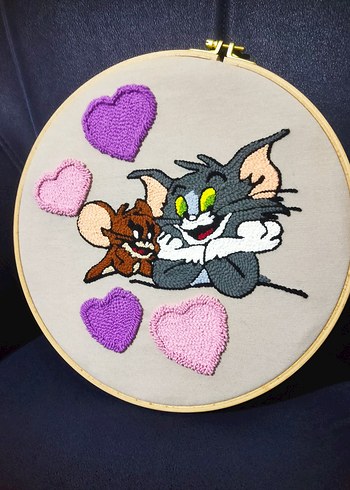 Tom ve Jerry Nakışlı Kedi Aksesuarı - Görsel 2