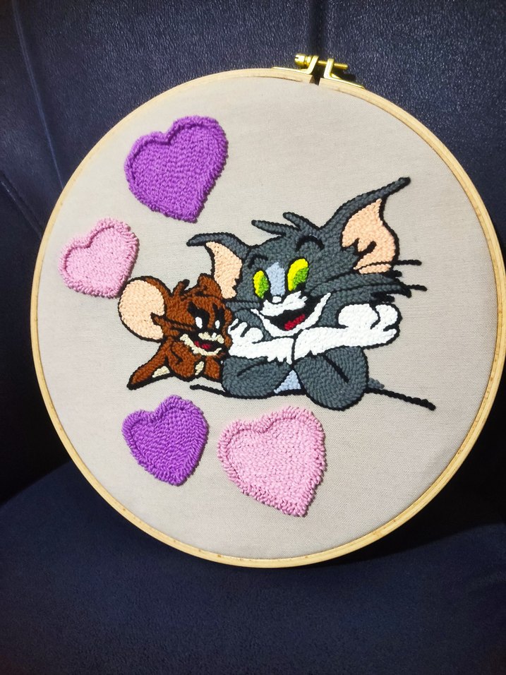 Tom ve Jerry Nakışlı Kedi Aksesuarı - Görsel 2