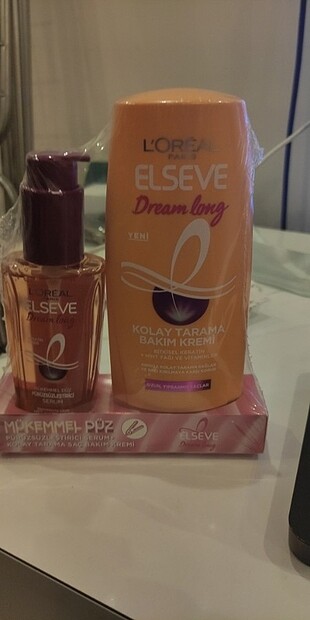 Elseve dream long serum + krem set