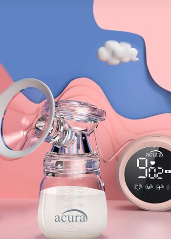 Açura Pembe Elektronik Göğüs Pompası