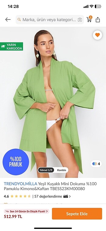 LC Waikiki Kimono