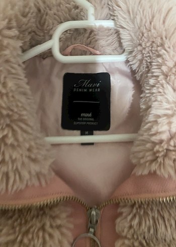 Pembe Peluş Kadın Ceket - Görsel 3