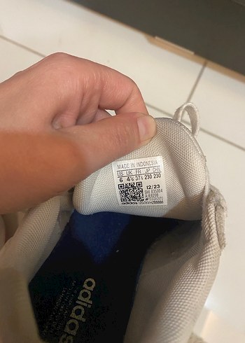 Beyaz Bağcıklı Spor Kadın Sneakers - Görsel 7