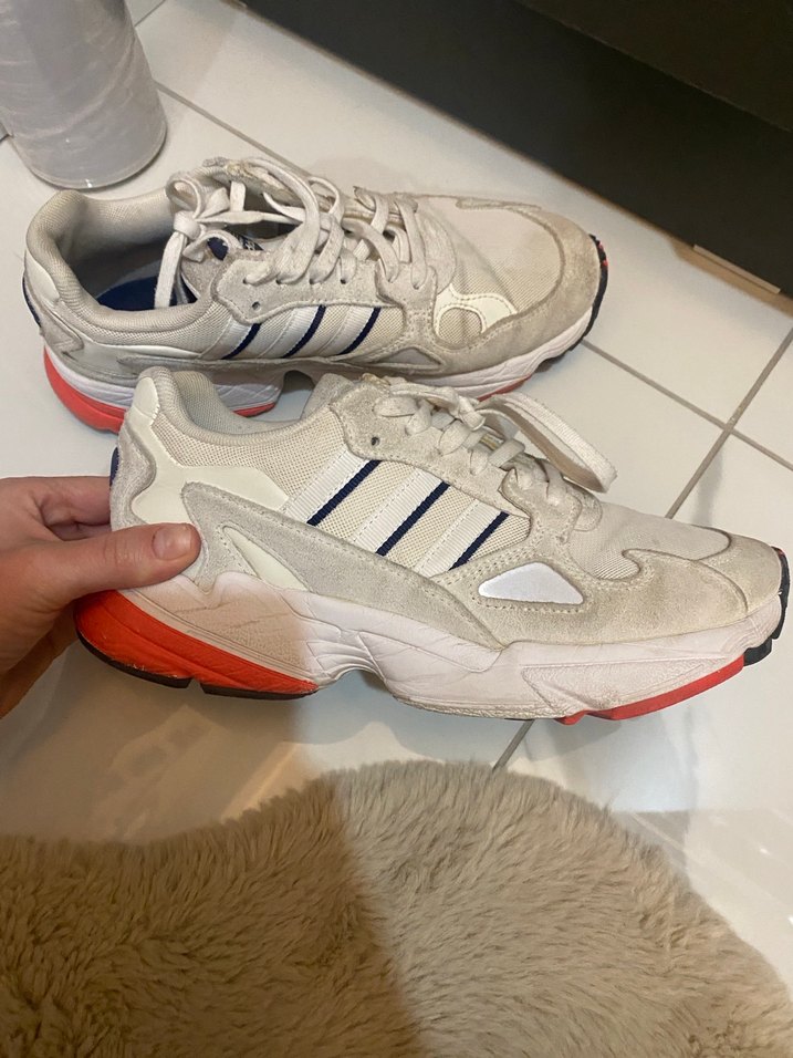 Beyaz Bağcıklı Spor Kadın Sneakers - Görsel 2