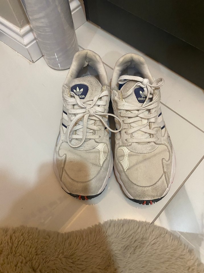 Beyaz Bağcıklı Spor Kadın Sneakers - Görsel 3