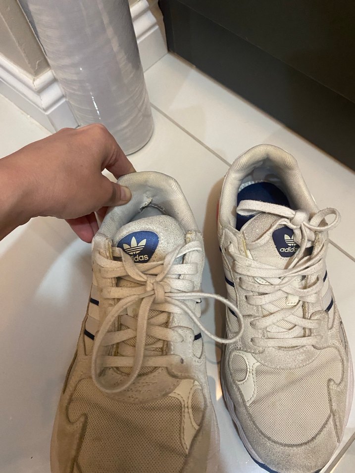 Beyaz Bağcıklı Spor Kadın Sneakers - Görsel 5