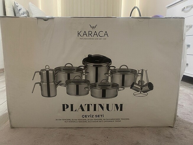 KARACA PLATINUM TENCERE SETİ