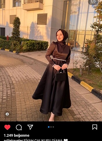 l Beden siyah Renk ADİLE KAYALAR TASARİM ABİYE