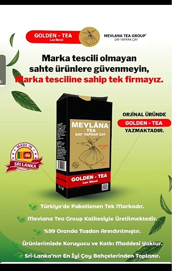 Mevlana Çay 1kg