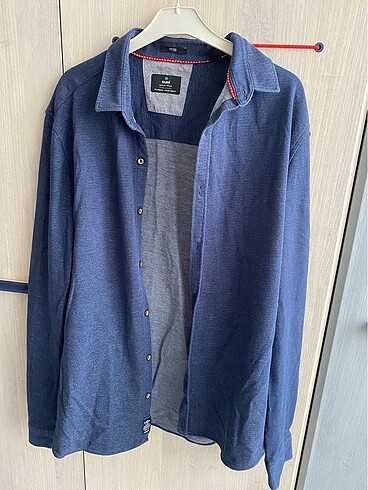 Mavi jean gömlek - Görsel 2