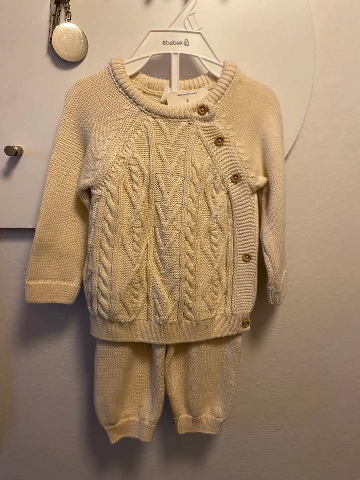 Lc waikiki Bebek Örgü Triko Takım - Görsel 2