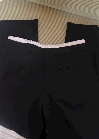 Zara siyah kumaş pantolon - Görsel 6