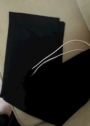 Zara siyah kumaş pantolon - Görsel 4