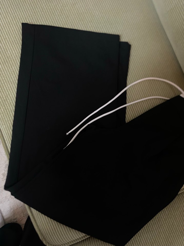 Zara siyah kumaş pantolon - Görsel 4