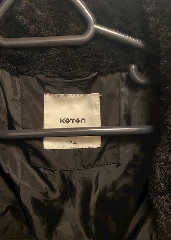 Koton siyah şişme mont - Görsel 3