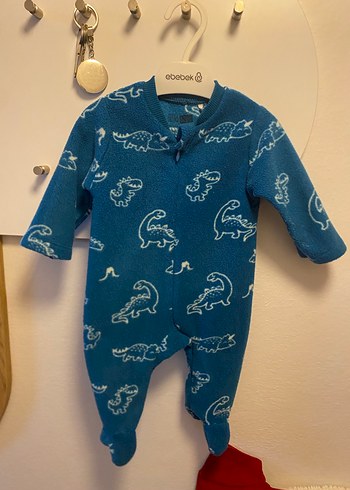 E bebek dinozorlu Bebek Tulumu - Görsel 4