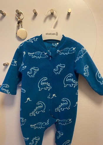 E bebek dinozorlu Bebek Tulumu - Görsel 2