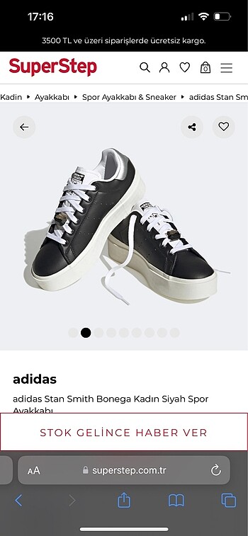 39 Beden Adidas stan smith bonega