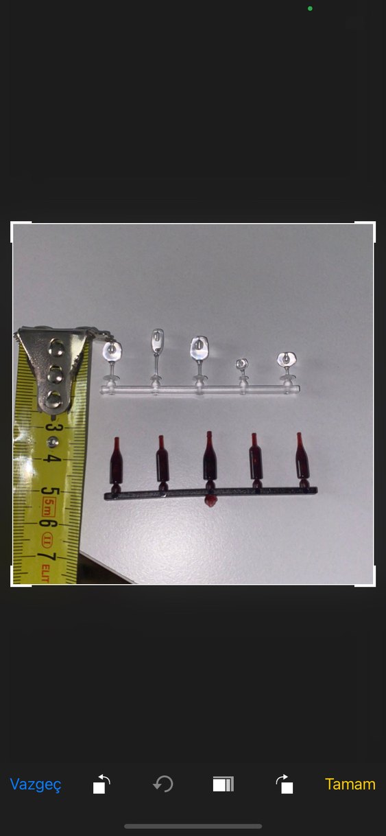 minyatür şişe bardak museum of us müze - Görsel 3