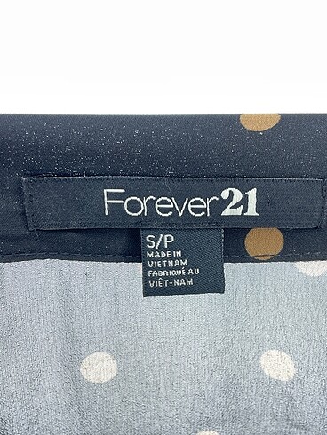 s Beden siyah Renk Forever 21 Gömlek %70 İndirimli.