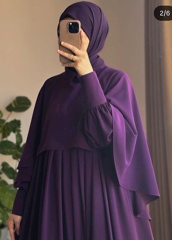 Diğer Mürdüm elbise -ferace