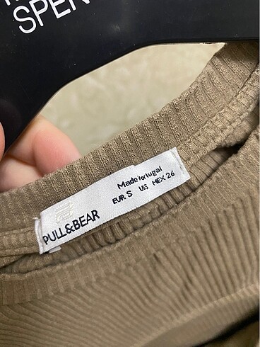 xs Beden crop bluz pull and bear