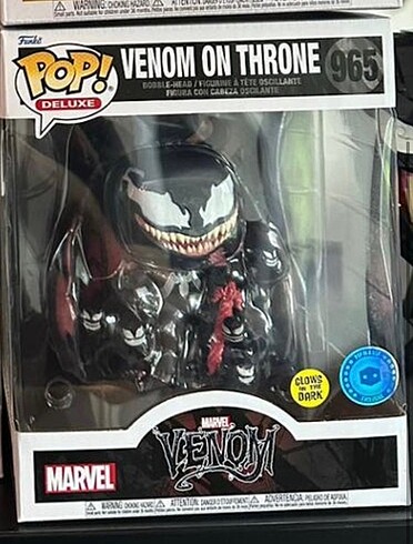 Venom throne funko pop