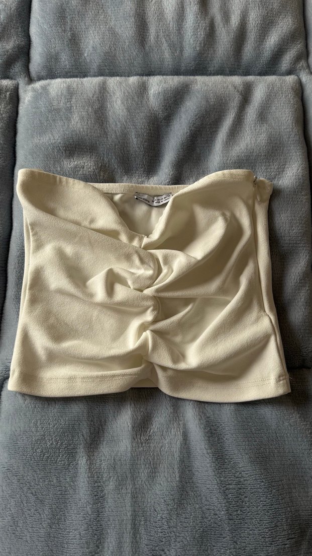 Beyaz Straplez - Görsel 4