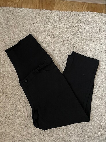 universal Beden siyah Renk Ebru hamile pantolonu