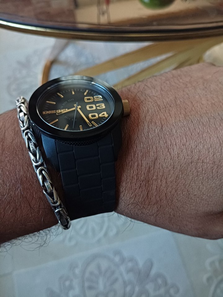 Erkek Mavi Diesel Kol Saati - Görsel 5