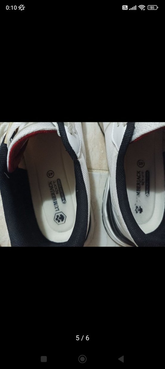 Lumberjack Beyaz Erkek Spor Ayakkabı - Görsel 4