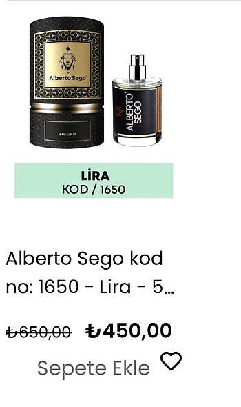 Diğer Alberto Sego Xerjoff Lira