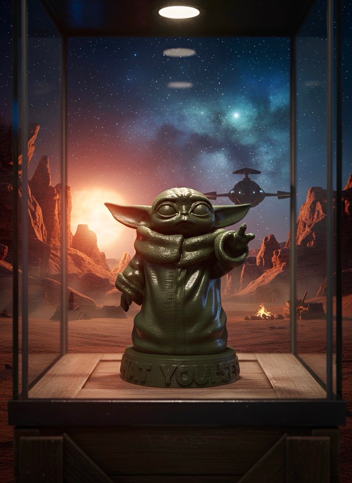 BABY YODA | STAR WARS FİGÜRÜ - Görsel 2