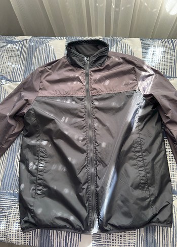 Yüksek Yakalı Fermuarlı Mont - Görsel 2